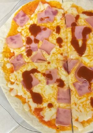 Una foto de "Pizza" rápida para el antojo