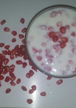 صورة لوصفة طريقة عمل سلطة روب بالرمان