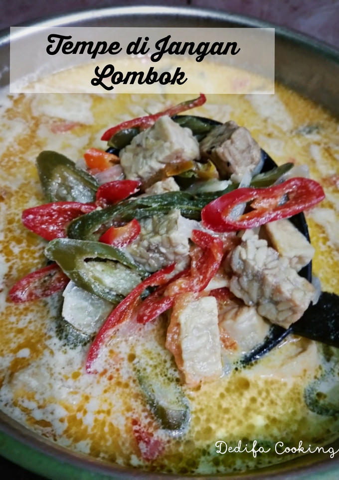 Foto resep 20. Tempe di Jangan Lombok