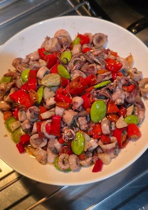 Foto resep Tumis Cabai Cumi Asin