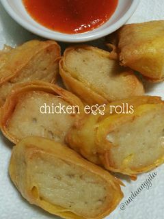 Foto resep Chicken Egg Rolls