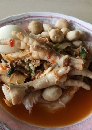 รูปของ ขนมจีน น้ำยาป่าปลานิล