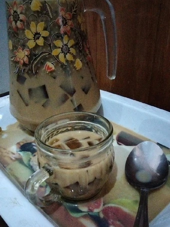 Cara Gampang Membuat Resep Es cappucino cincau yang Menggugah Selera Anti Ribet, Mantap