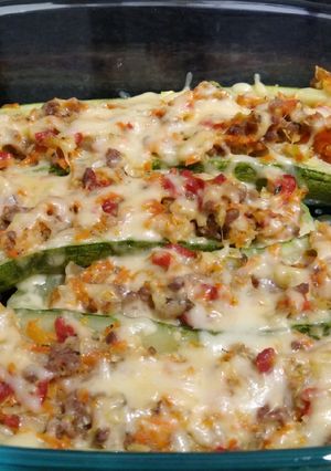 Una foto de Zucchini rellenos