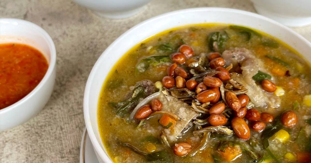 Resep Bubur Pedas Khas Kalimantan Barat / Bubbor Paddas Melayu Oleh ...