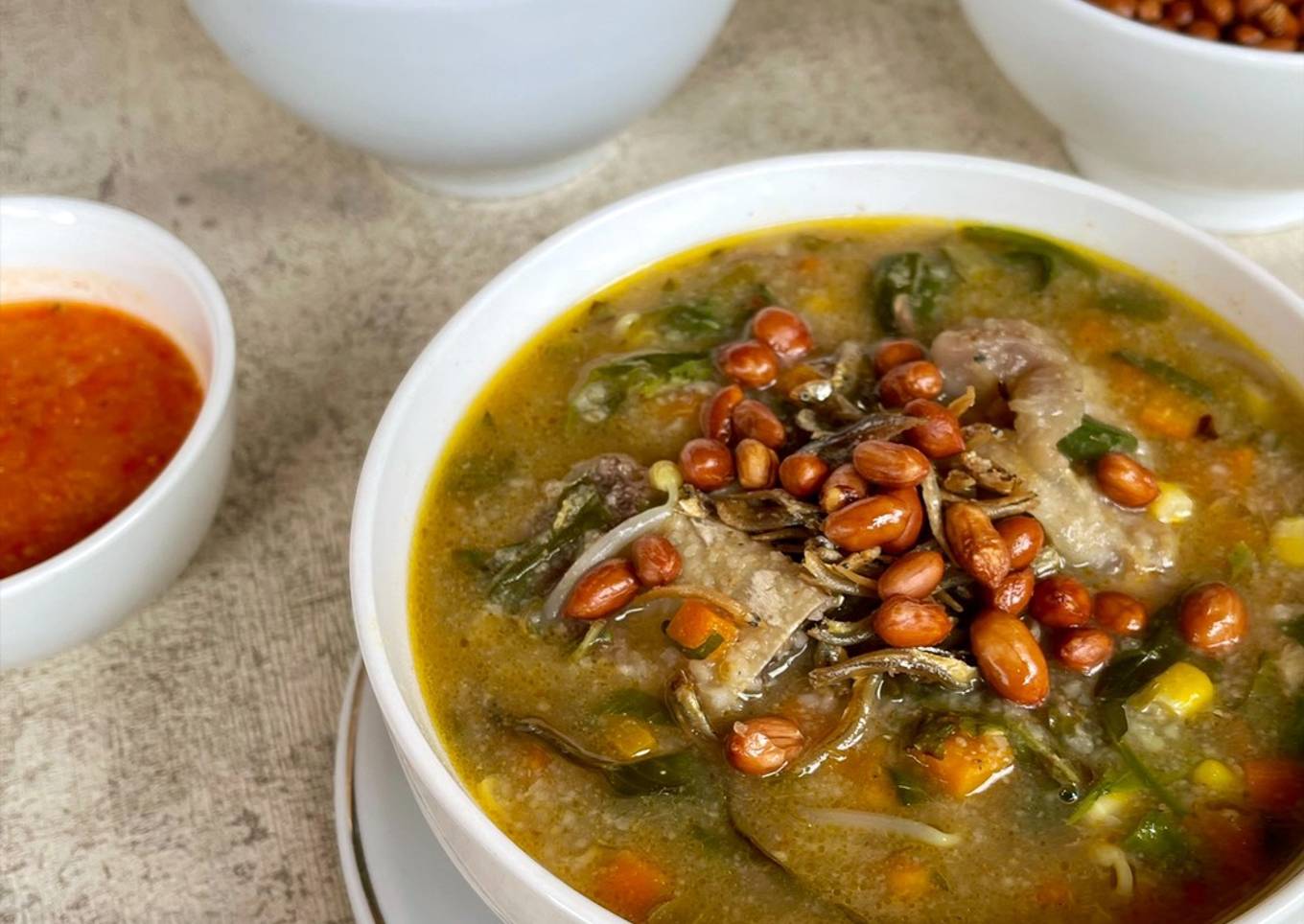 Bubur Pedas Khas Kalimantan Barat / Bubbor Paddas
