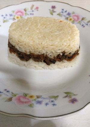 Foto resep Nasi Tim Daging Manis (12m+) MPASI