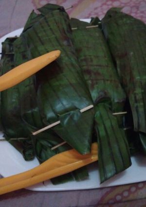 Foto resep Nasi Bakar isi ayam ala mami devi.a