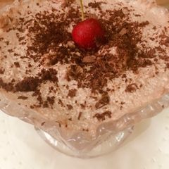 Chocolate souffle A picture of Chocolate souffle.
