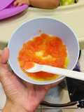 Puree Pepaya Jeruk (Snack MPASI 7 Bulan)