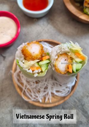 Foto resep Vietnamese Spring Roll
