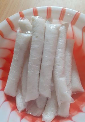 Foto resep Lontong Plastik Es Lilin