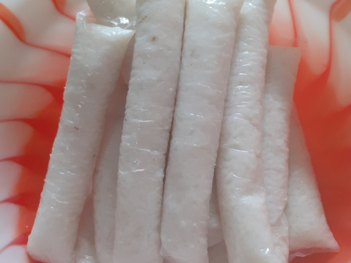 Resep Lontong Plastik Es Lilin, Lezat