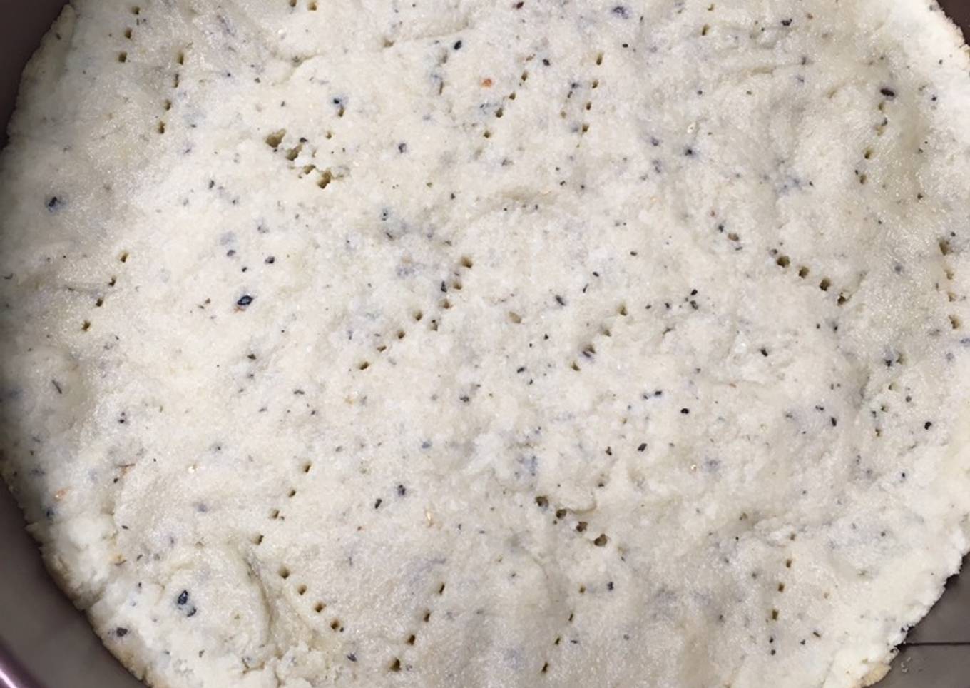 Salt friendly keto crust
