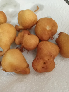 Una foto de Buñuelos dulces esponjosos