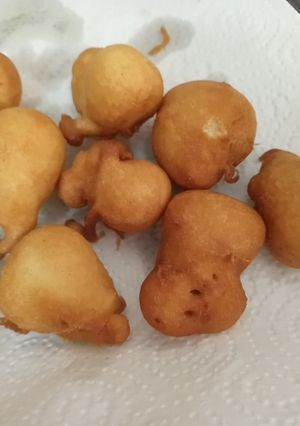 Una foto de Buñuelos dulces esponjosos