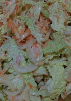 Una foto de Ensalada de repollo