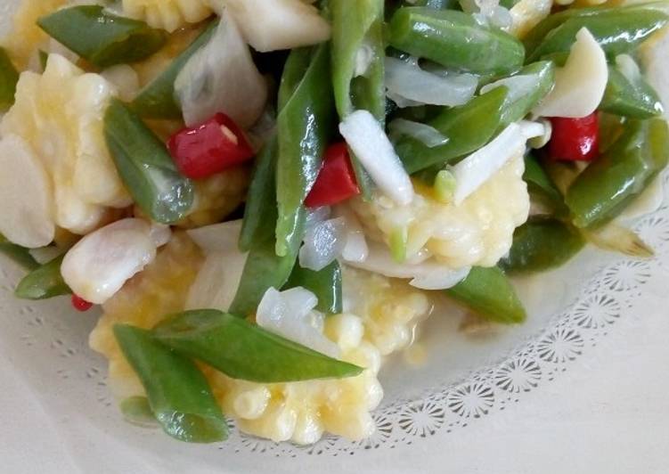 Bahan Menyiapkan Tumis Buncis dan Jagung Mini yang praktis