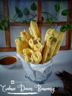 Foto resep Cakwe Daun Bawang