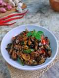 Tumis Kerang Ijo Kupas