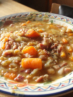 Una foto de Sopa de arvejas rápida (olla a presión)