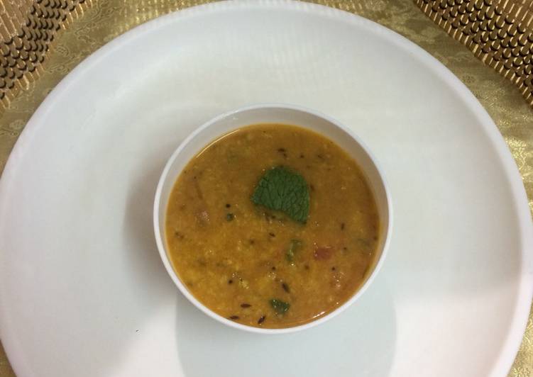 How to Make Jamie Oliver Pudina flavoured tomato dhal