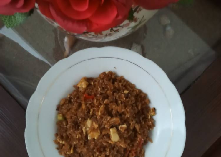 Cara Gampang memasak Nasi goreng tahu telur Anti Gagal