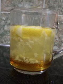 Foto resep Lemon Madu Jahe Pelega Tenggorokan