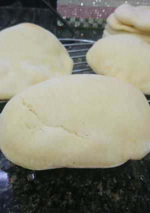 Una foto de Pan árabe