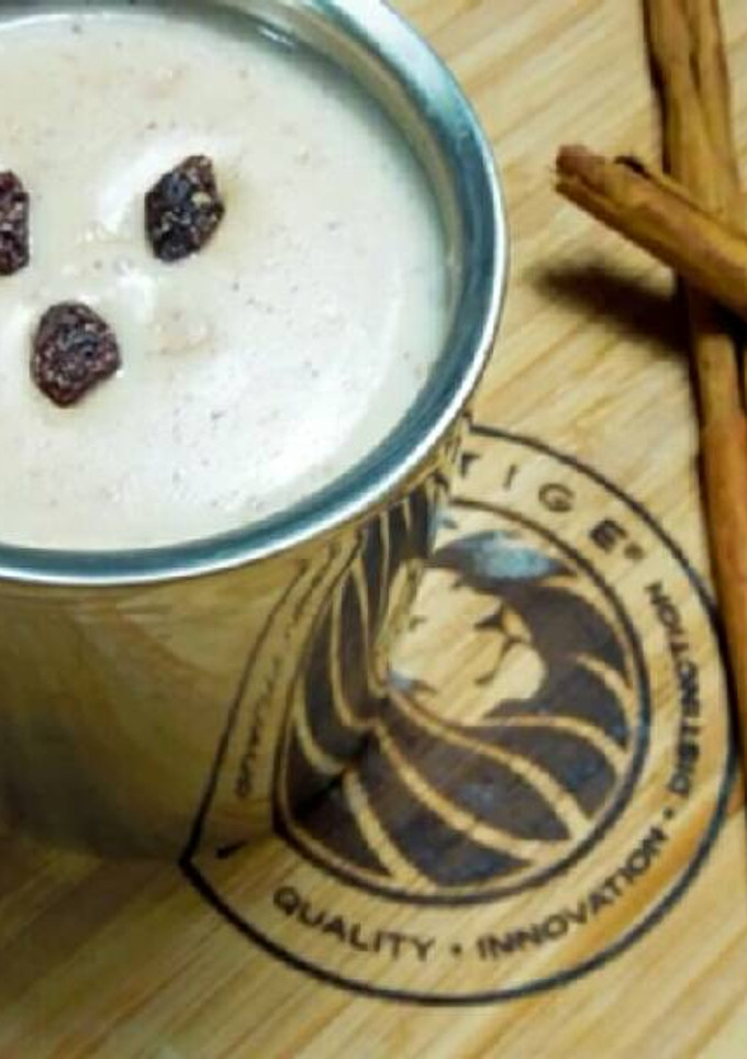 Una foto de Atole de nuez