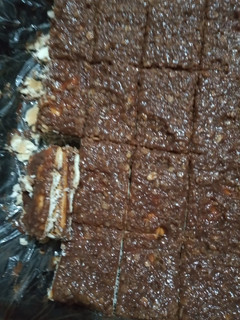 Una foto de Turrón de avena y chocolate