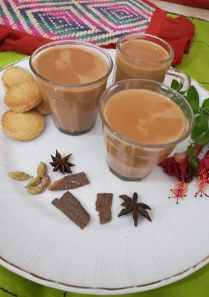 A picture of Masala chai.