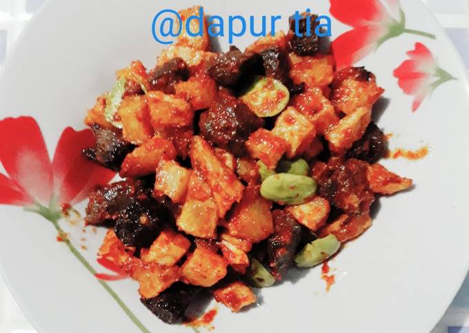 Resep Sambel goreng kentang &amp;ati sapi, Enak Banget