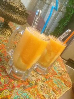 عکسی از دستور آب طالبی بستنی