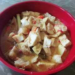 รูปของ Sambal krecek tahu kulit