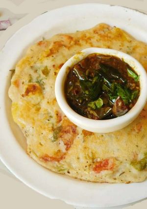 A picture of A Healthy Uthappam.