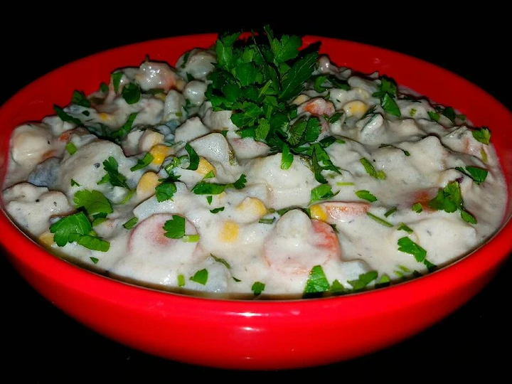 Easy Steps to Prepare Mike&amp;#39;s Creamy Stacked Seafood Chowder the Delicious Appealing
