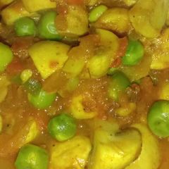 A picture of Mushroom Matar.