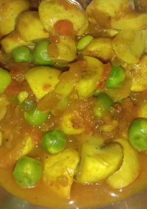 A picture of Mushroom Matar.