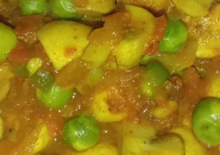 Easiest Way to Make Award-winning Mushroom Matar