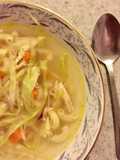 Chicken Sopas (Filipino chicken soup)