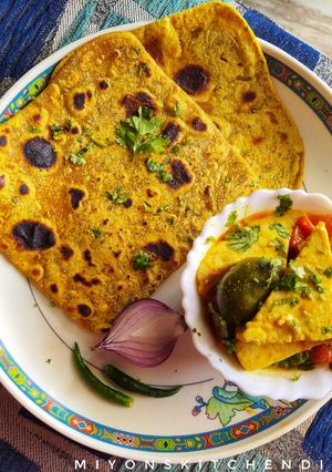 রাজস্থানি মিসি রুটি (Rajasthani missi roti recipe in Bengali) রেসিপির প্রধান ছবি