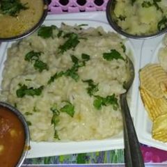 A picture of Sesame seed ki khichdi.
