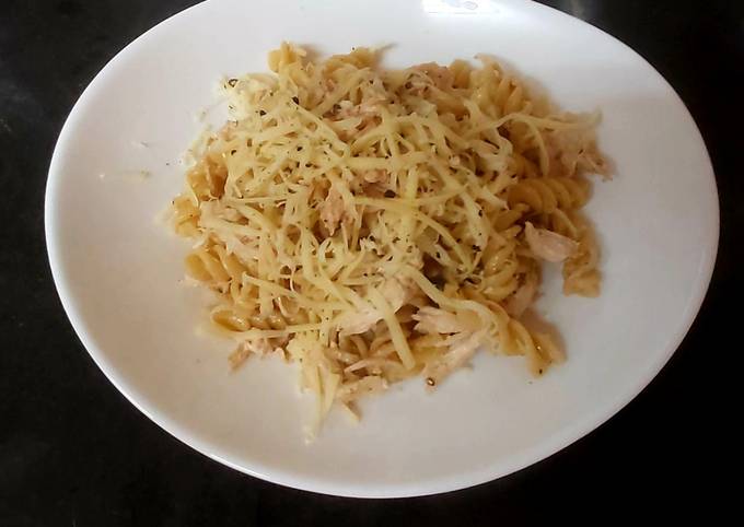My BBQ Chicken Pasta ๐#maimmeal