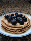 Pancakes fit de banana y avena🍌!!