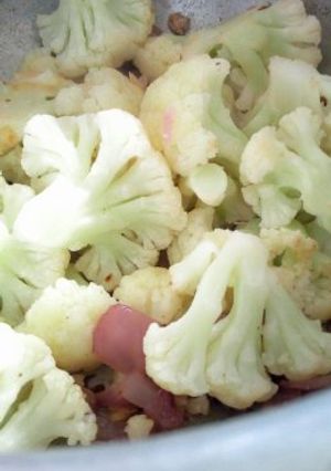 A picture of Saute cauliflower.