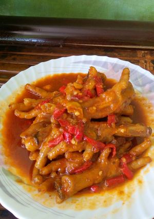 Foto resep Ceker ayam pedas manis