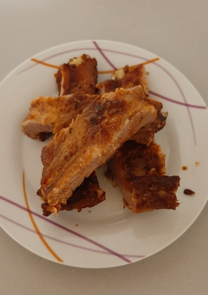 Una foto de Costillas adobadas al horno