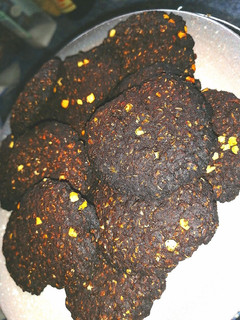 Una foto de Galletas fitness de copos de avena y harina de algarroba