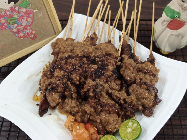 Resep Sate Ayam Bumbu Kacang Ala Dapur Saya 😍 Anti Gagal